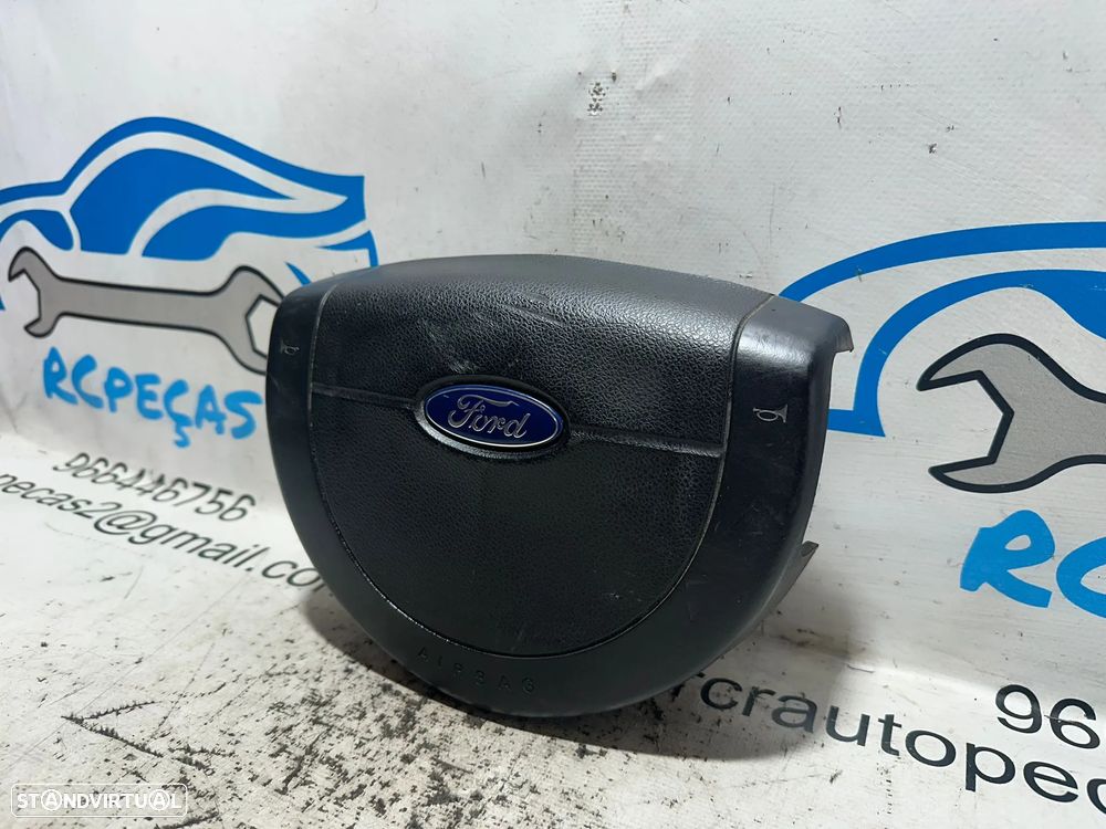 .Airbag Volante Guiador Original Ford Fusion Fiesta MK5 2S6AA042B85 2001 - 2010 - 4