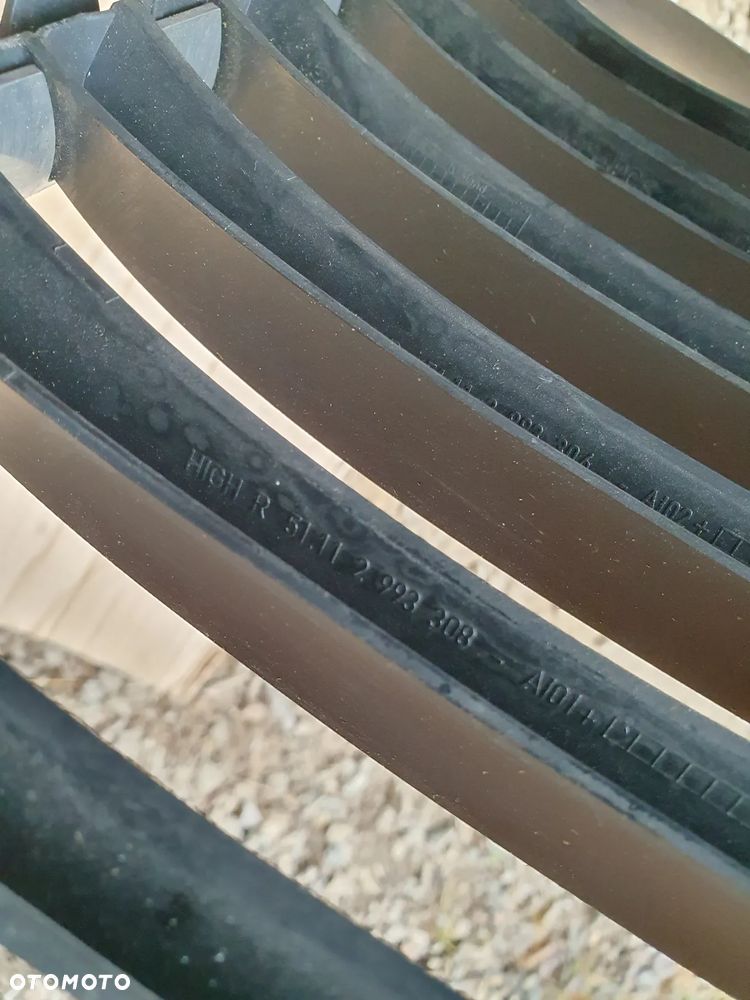 BMW X3 F25 F26 KRATKA ZDERZAK PRAWY/LEWY PRZÓD komplet 10627110 - 6