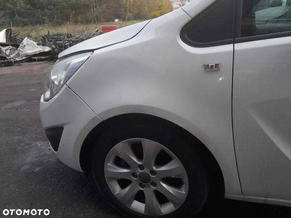 Kompletny przód Opel Meriva B 2011r. Z474 !! Maska, lampa, błotnik, grill !! - 7