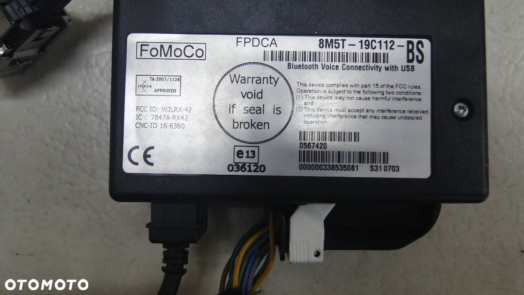 FORD MONDEO MK4 LIFT MODUŁ STEROWNIK BLUETOOTH - 3