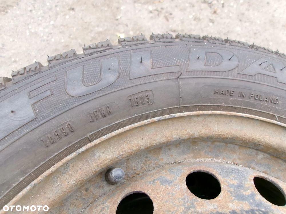 KOŁA FELGI OPONY FULDA ZIMA TOYOTA YARIS 185/60/15 4x100 KOMPL - 5