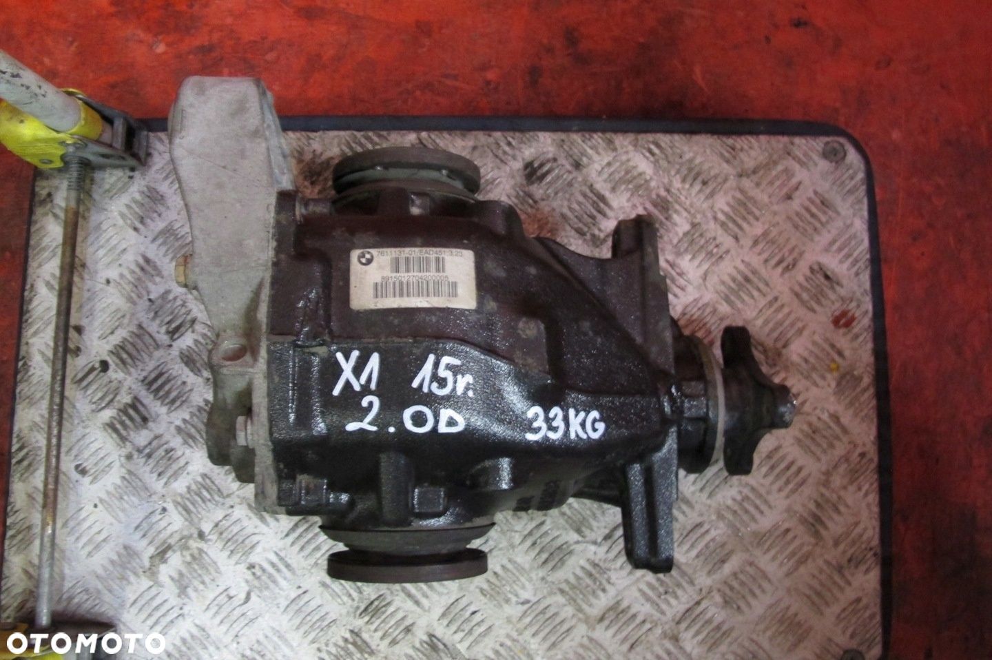 BMW X1 E84 LCI LIFT 2.0 D N47D20C DYFER DYFERENCJAŁ MOST TYLNY 3.23 7611131 - 1