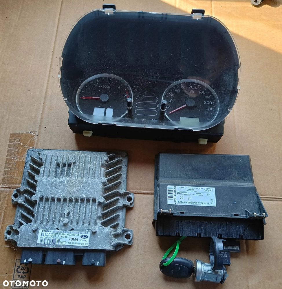 Fusion zestaw startowy komputer 1,4TDCI Fiesta MK6 Ford *