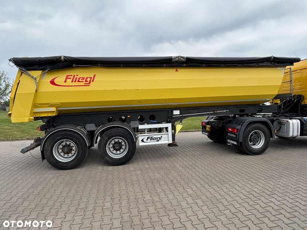 Fliegl ZHKS 2 osie (Taka jak Meiller, Carnehl, Schmitz, Schwarzmuller) wywrotka stalowa - 2