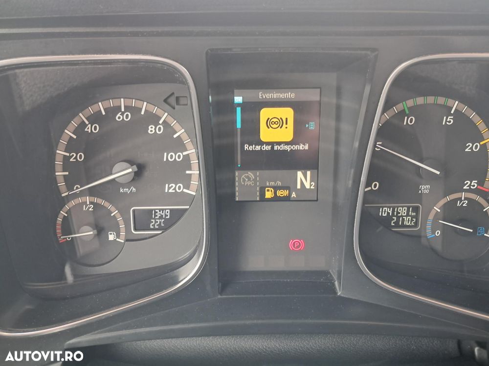 Mercedes-Benz ACTROS 1845 MEGA EURO 6 AUTOMAT RETARDER DEFECT - 10