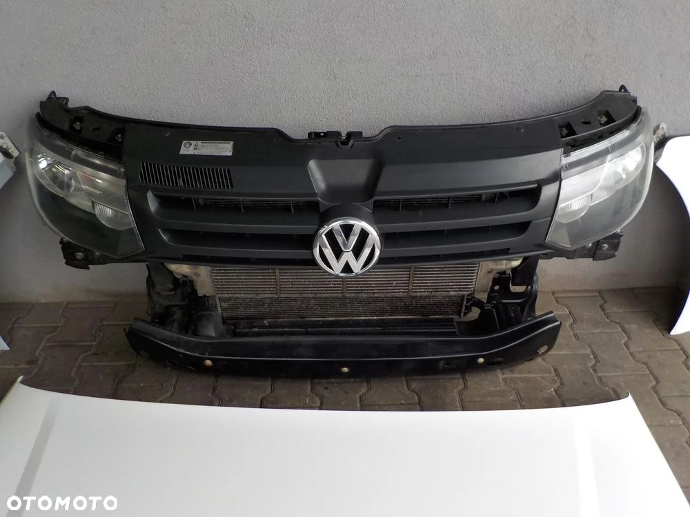 VW T5 LIFT KOMPLETNY PRZÓD MASKA ZDERZAK BŁOTNIKI - 8