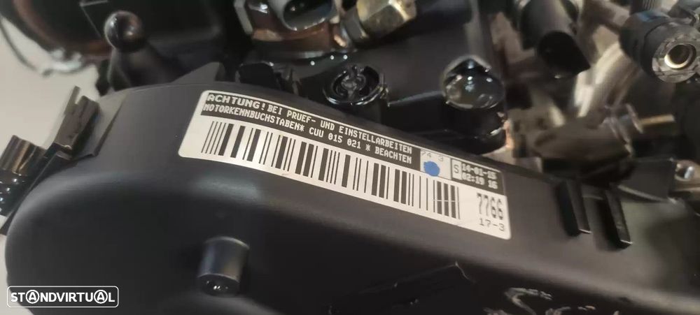 MOTOR COMPLETO VOLKSWAGEN SCIROCCO 2015 -CUU - 6