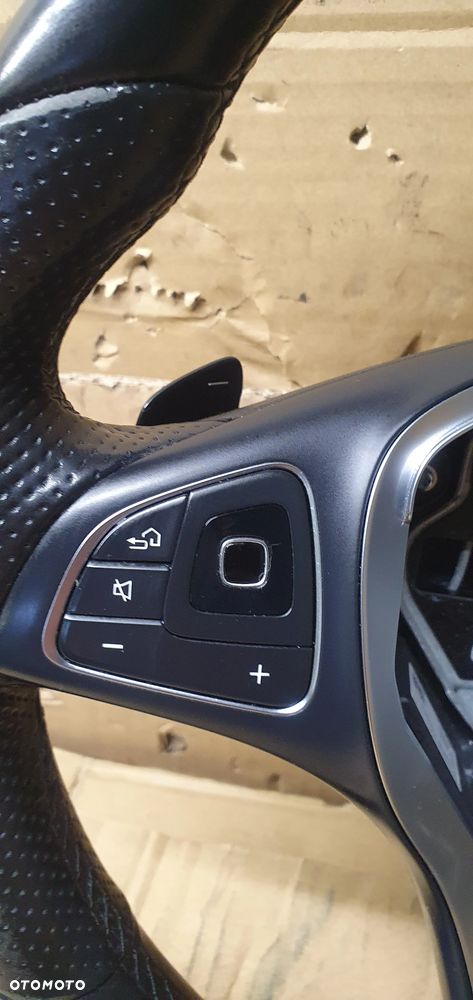 Kierownica multifunkcyjna multifunkcja skórzana skóra łopatki Mercedes E-Klasa W213 - 6