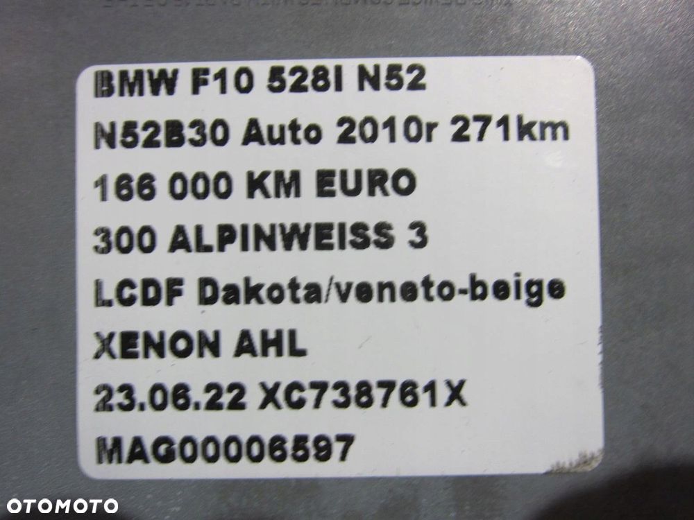 BMW F10 F01 F07 AMPLITUNER WZMACNIACZ 9233592 - 7