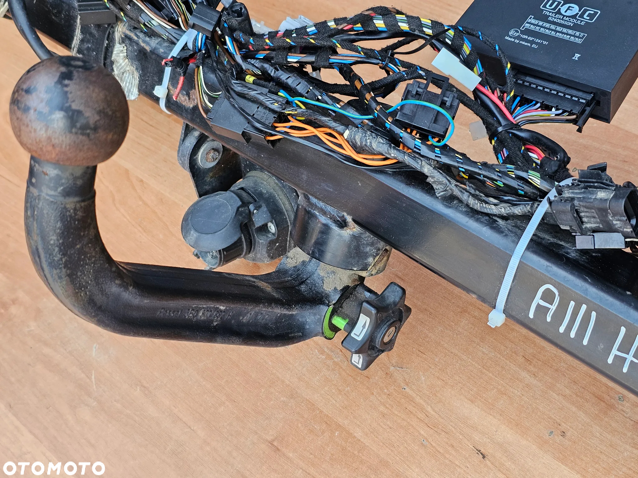 HAK HOLOWNICZY WIĄZKA ODPINANY GNIAZDO 13/7 PIN MODUŁ OPEL ASTRA H HATCHBACK - 4