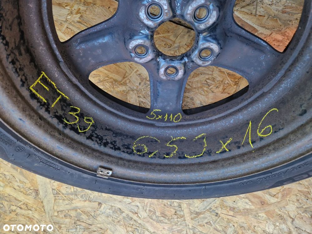 OPEL 205/55R16 ET39 5X110 6,5JX16  FELGI  KOMPLET 4szt - 9