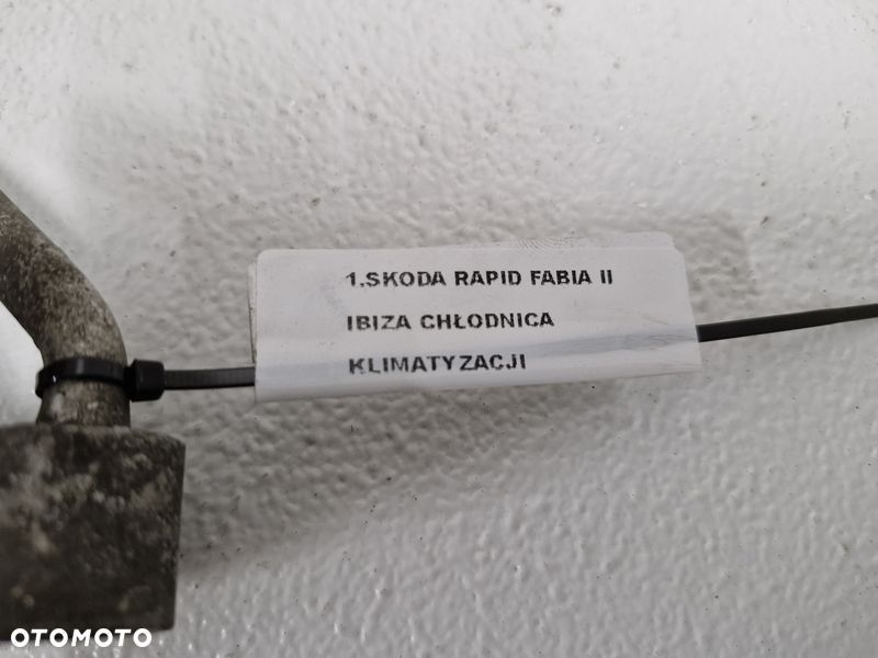 skoda rapid fabia 2 ii ibiza iii polo 6r chłodnica klimatyzacji 6r0820411t - 10