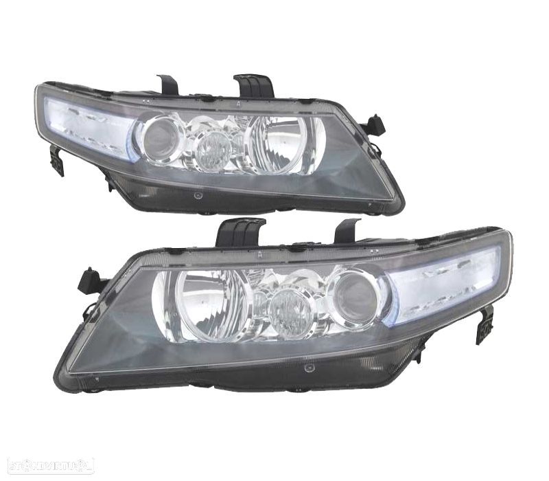FARÓIS OPTICAS PARA HONDA ACCORD 06-07 - 1