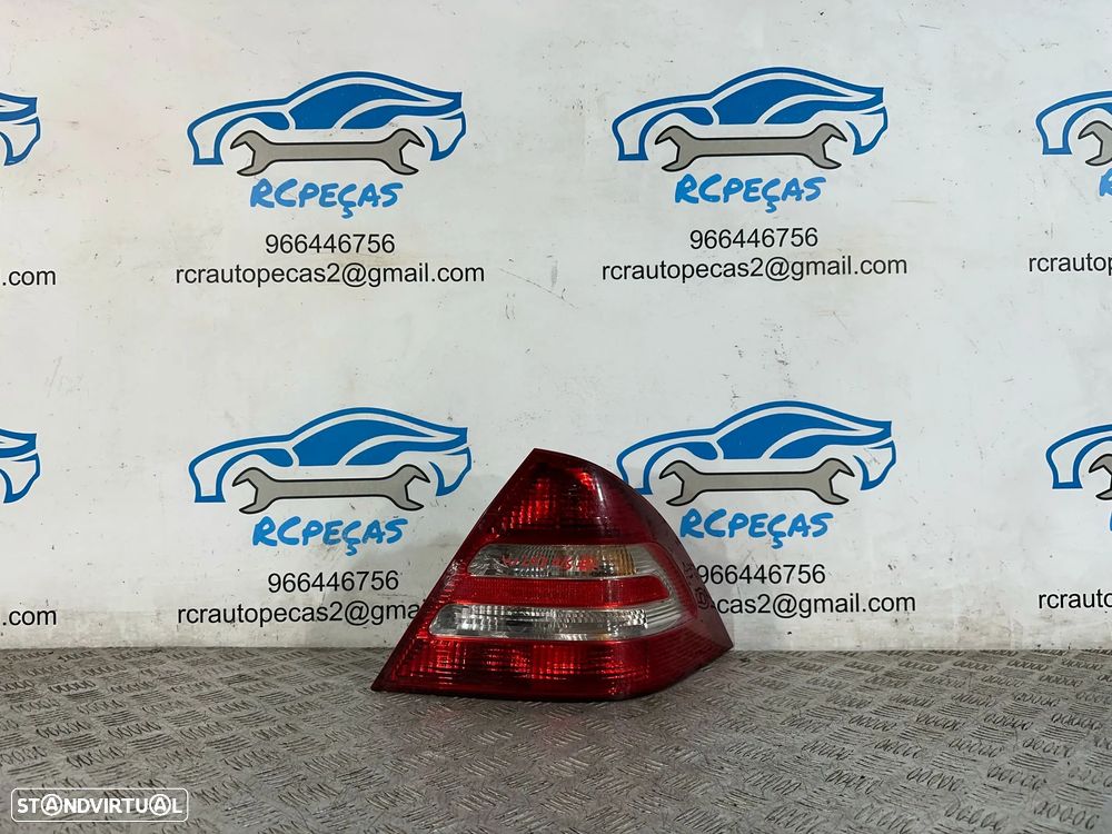 .Farolim Tras Traseiro Direito Original Mercedes Benz Classe C W203 Sedan 2038202064R 1999 - 2007 - 4