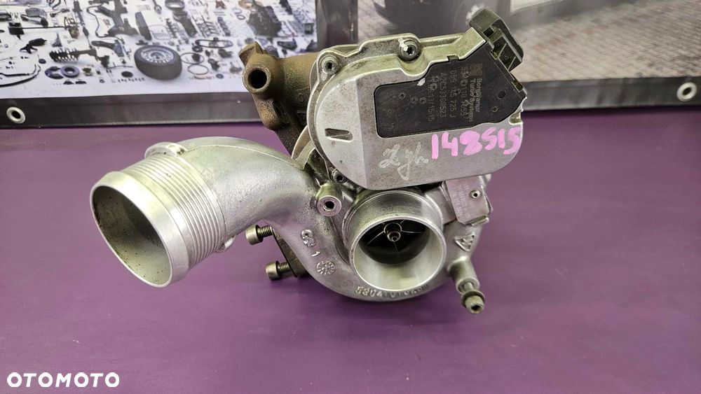 Turbina 059145702H 059145725J Turbosprężarka Turbo Sterownik Moduł Nastawnik 2.7 3.0 TDI V6 Audi A6 C6 A8 VW - 22