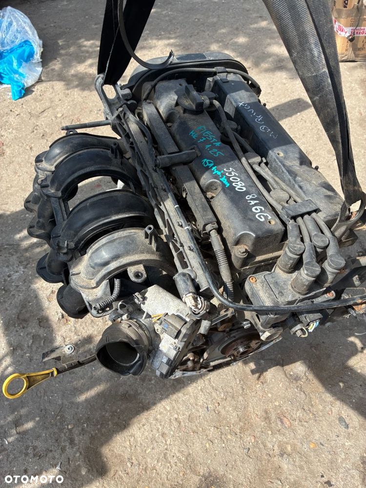 FORD FIESTA MK7 SILNIK 1.25 16V BENZYNA 8A6G PRZEBIEG 151 TYS. KM - 1