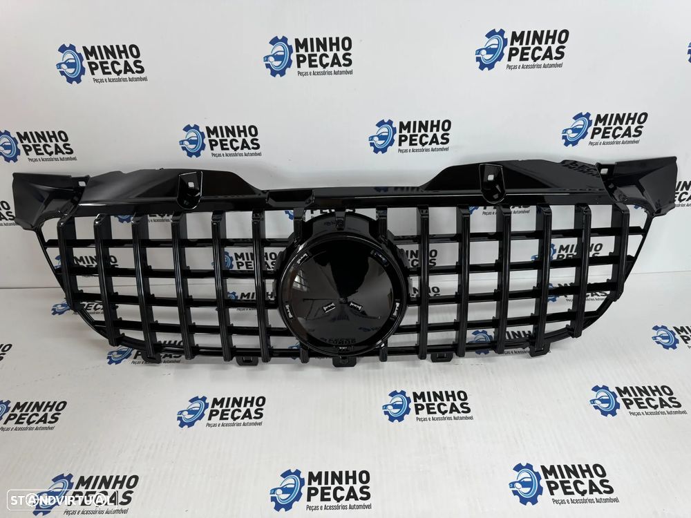 Grelha Frontal Mercedes Sprinter GTR Preto Brilho - 2