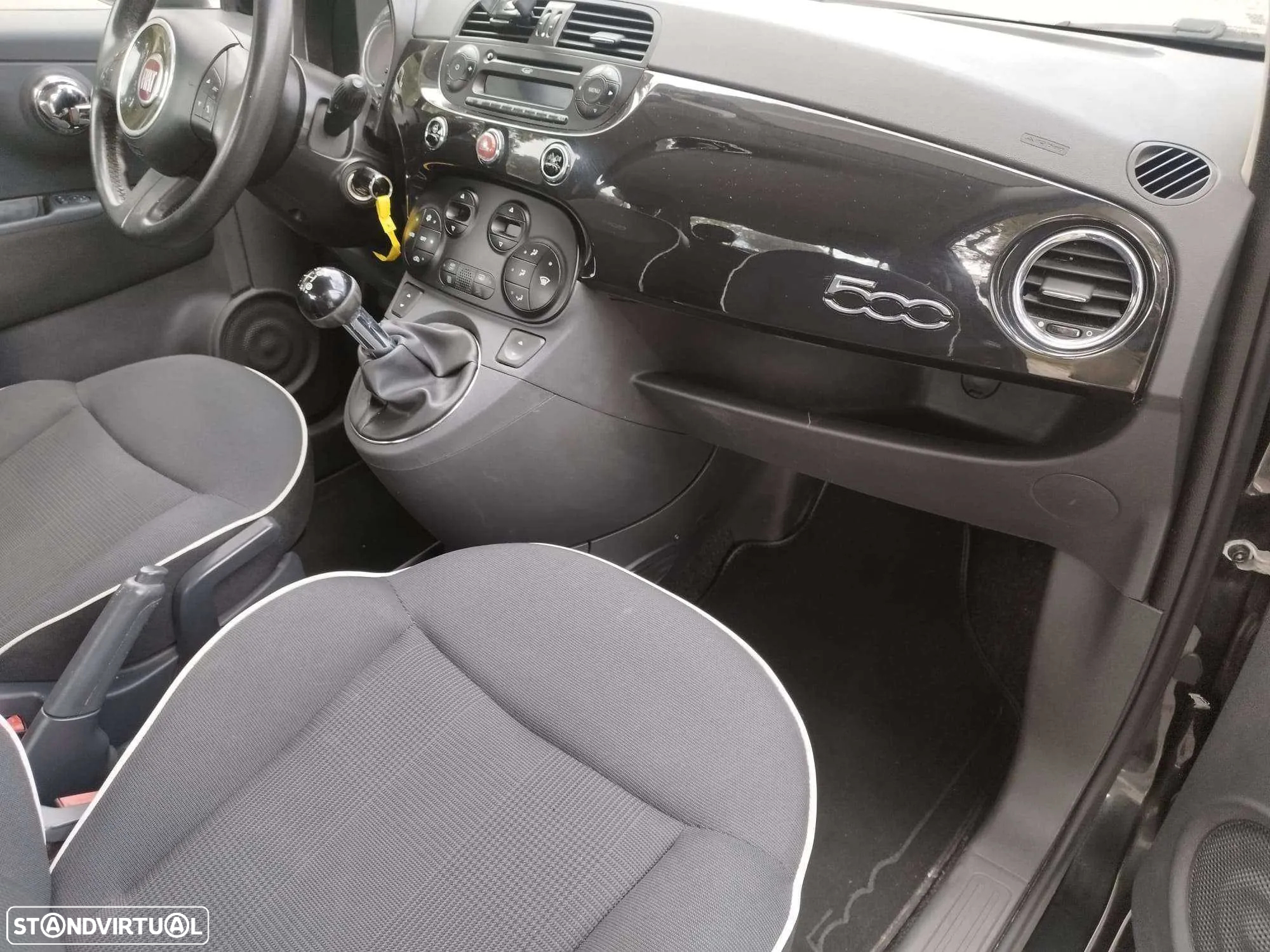 Fiat 500 1.3 16V MJ Lounge S&S - 7