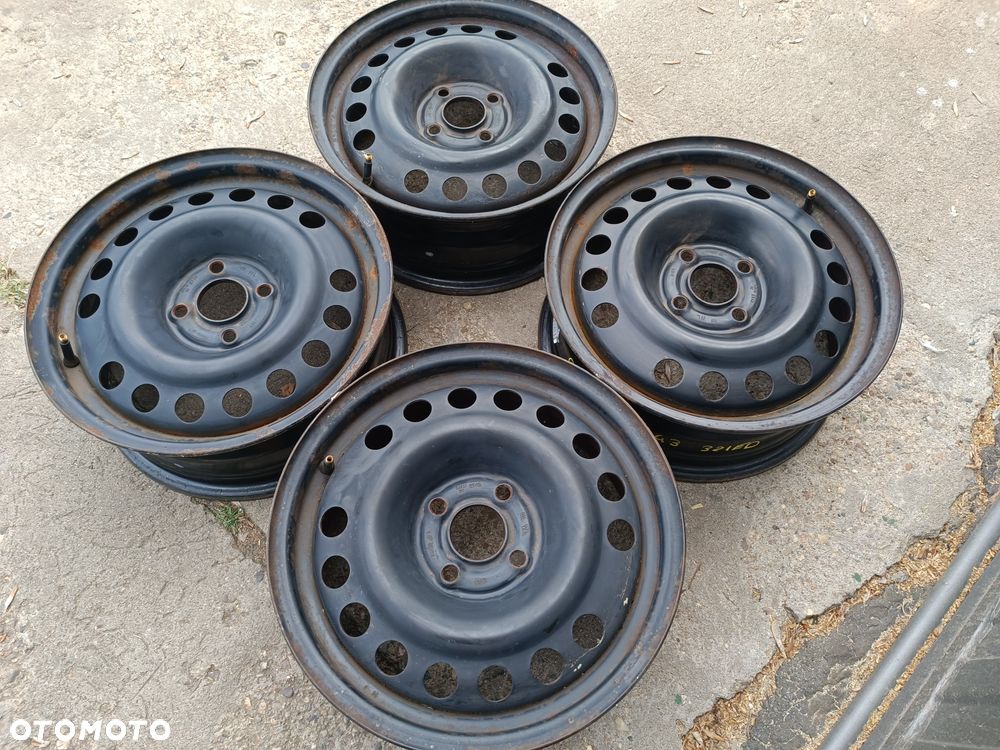 4x100 Felgi Stalowe Stal 15 Koła Fiat Punto Grande Evo DAEWOO NUBIRA LANOS NEXIA KALOS CHEVROLET AVEO OPEL ASTRA G CORSA C D E ADAM VECTRA Meriva A Legnica ALU-RAD - 2
