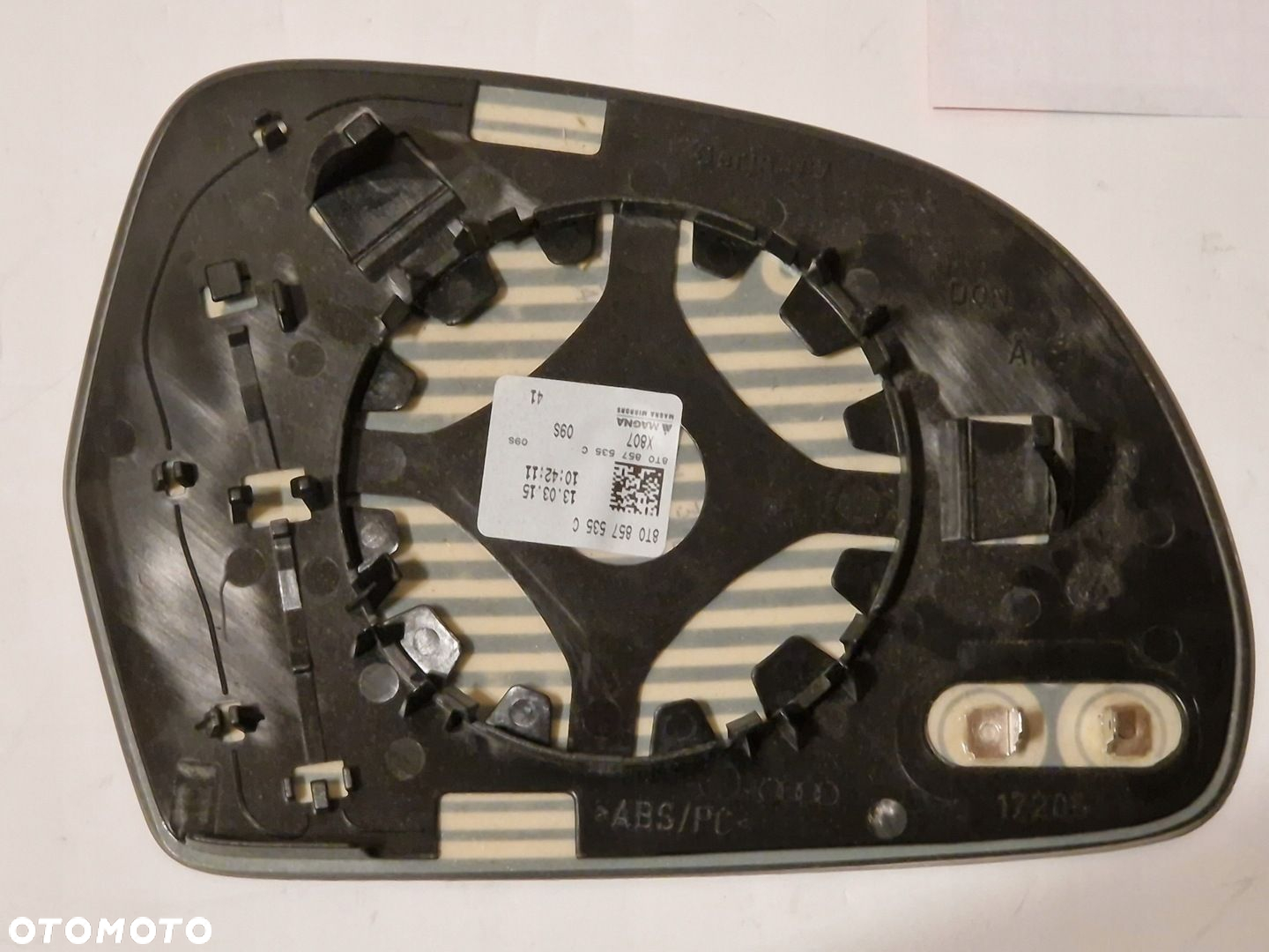 Audi A3 A4 A6 A8 Q3 RS6 Szkło lusterka WKŁAD 8T0857535C NOWE ORYGINAŁ - 3