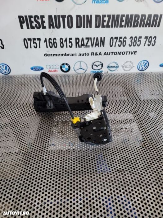 Broasca Blocator Fata Spate Audi Q5 Volan Stanga An 2009- Cu 6 Pini Vandut De Firma Cu Garantie - 1