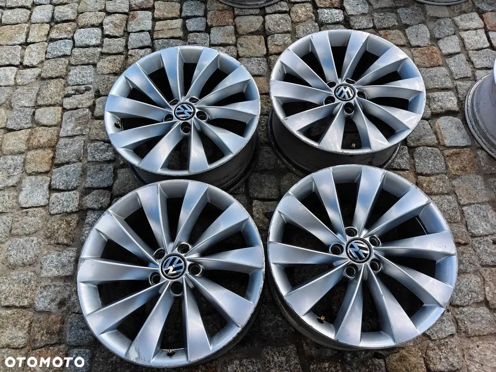 Felgi Aluminiowe 18 VW CC Passat 5x112 8J18H2 ET41 Audi Seat Skoda 3C8601025D - 1