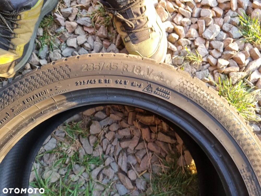 Opony CONTINENTAL WINTER CONTACT TS870P 235/45R18 94V '24r 7,8/5mm bdb stan - 13