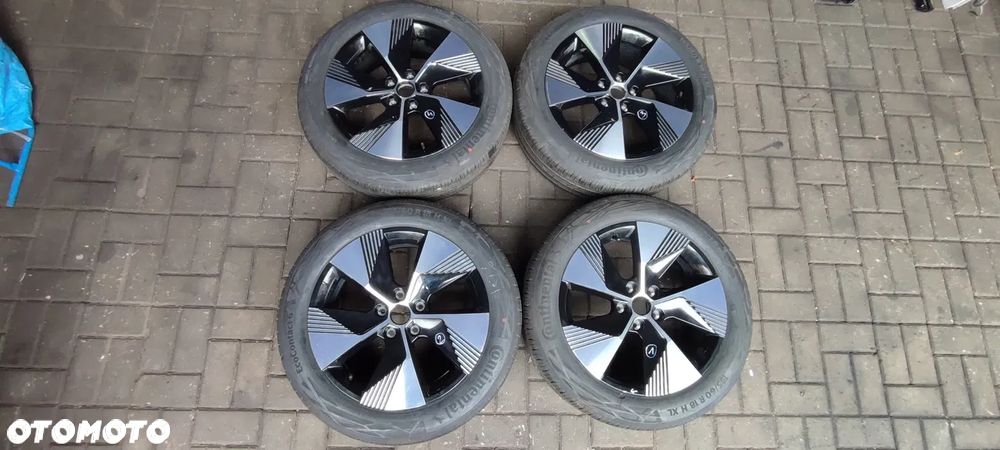 403008809R KOŁA 5x114.3 7Jx18 CALI ET34 + OPONY 195/60R18 HLX CONTINENTAL ECOCONTACT 6 (1722) RENAULT MEGANE V E-TECH KOMPLET 4  SZTUKI - 1