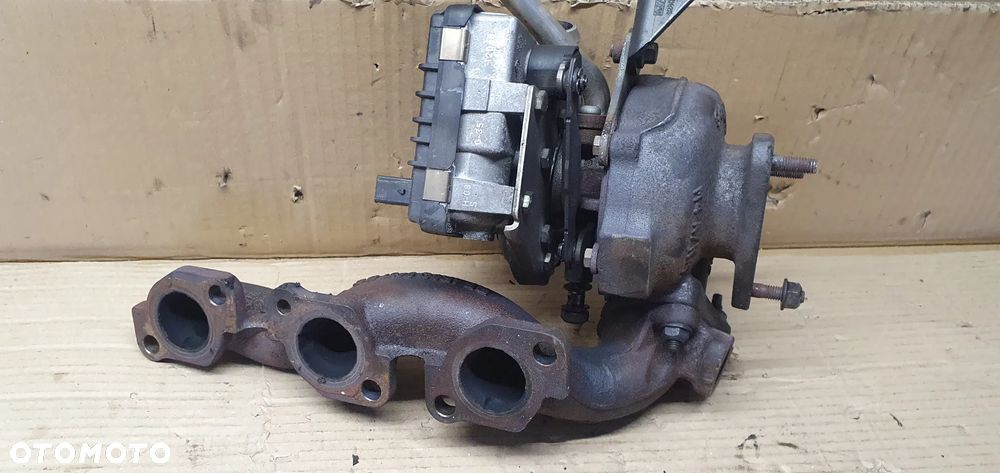 Turbina turbosprężarka turbo nastawnik kolektor Jaguar XF X250 2.7 TDV6 6R8Q-6K682-BD - 6