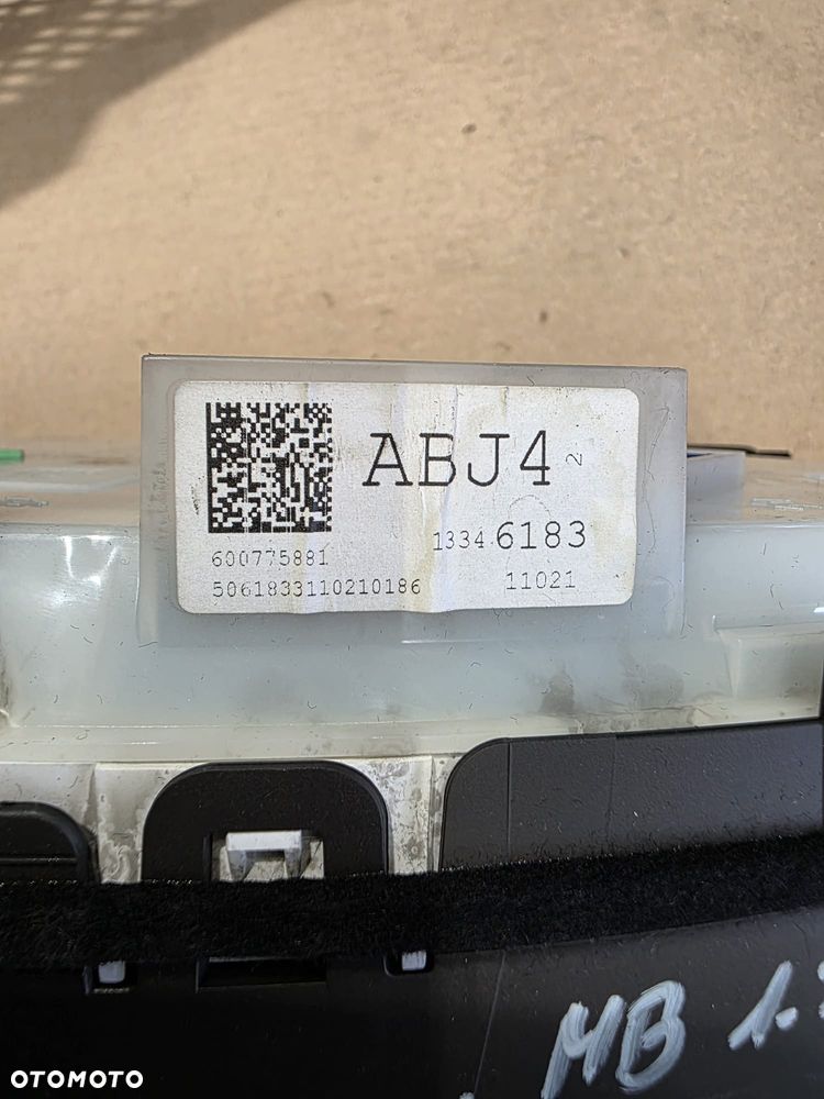 OPEL MERIVA B LICZNIK ZEGAR BRĄZOWY 600775881 - 2