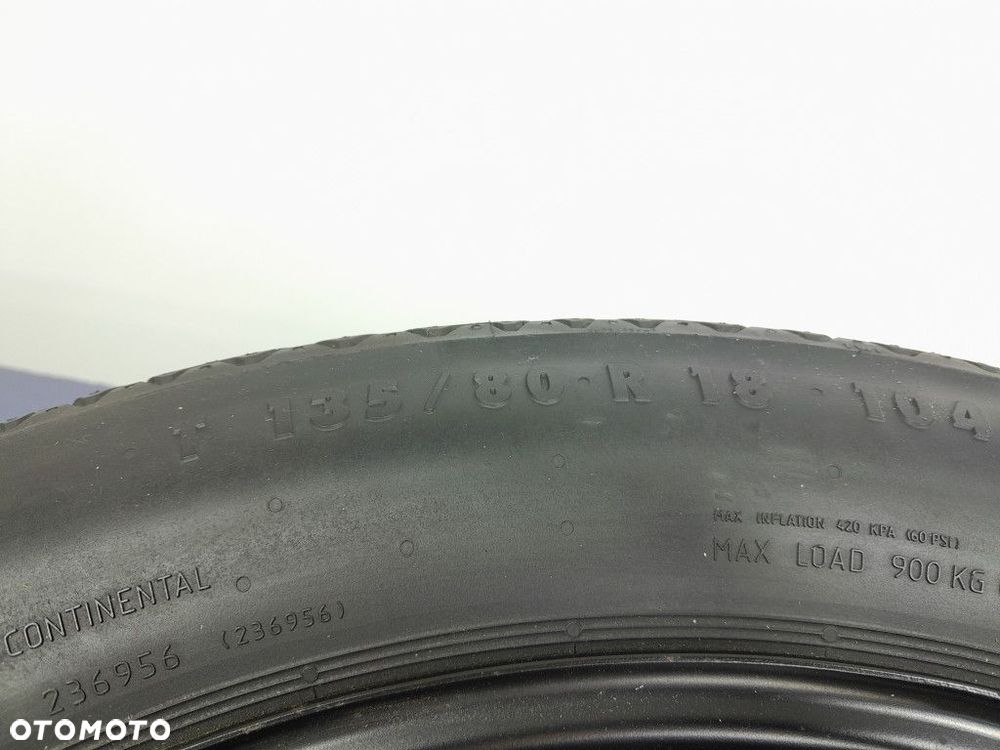 PEUGEOT 508 I KOŁO DOJAZDOWE R18 5X108 135/80 R18 4JX18 ET 32 30524PS - 2