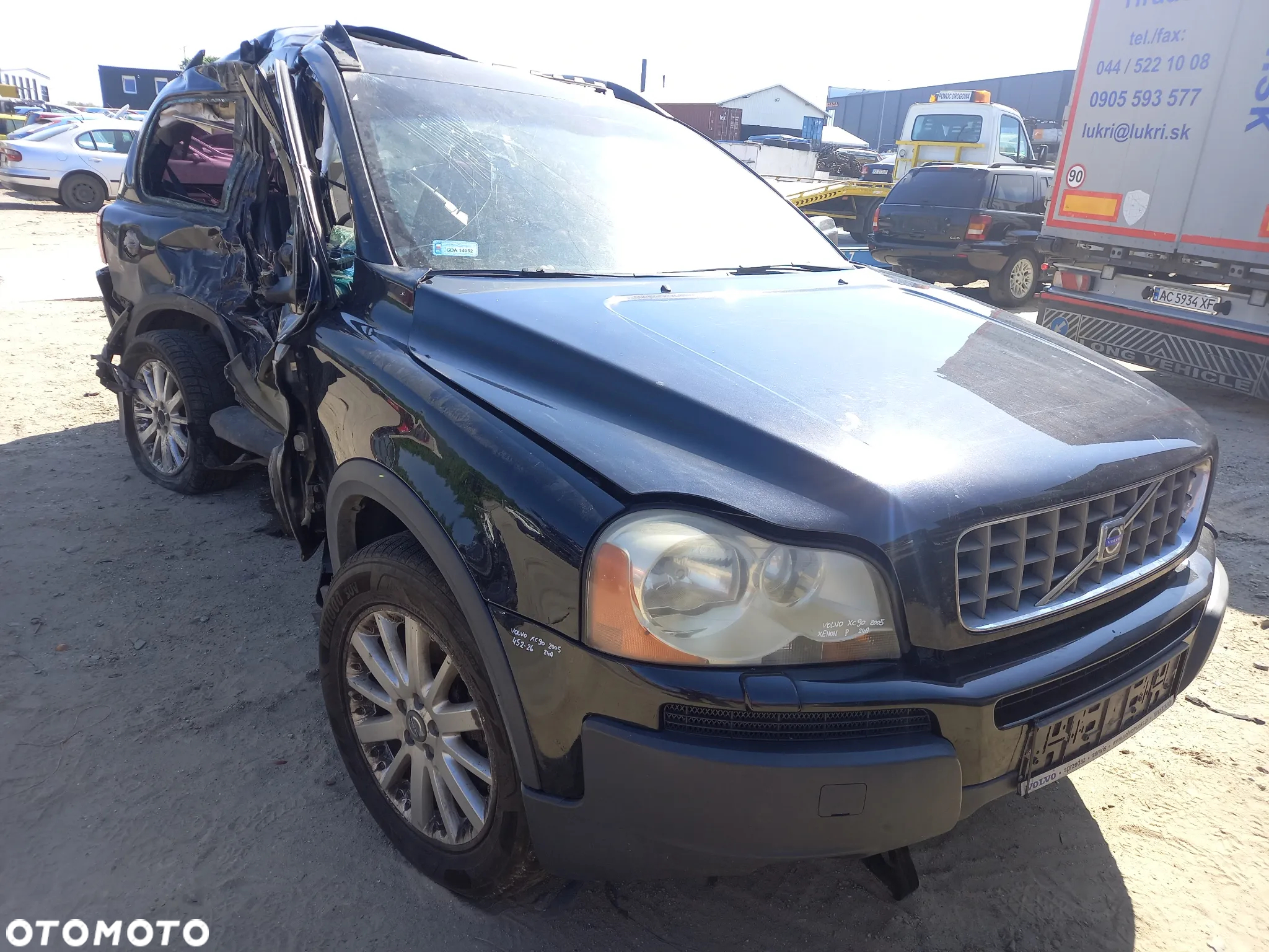 VOLVO XC90 BŁOTNIK LEWY PRZÓD PRZEDNI 452-26 - 10