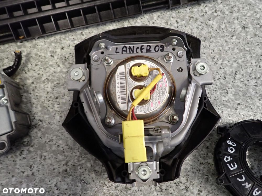 MITSUBISHI LANCER VIII 4D 08- DESKA ROZDZIELCZA PODUSZKI POWIETRZA ZESTAW - 7