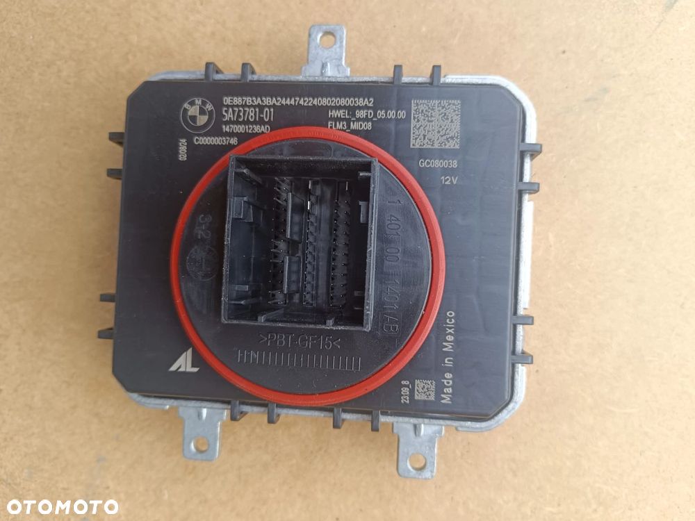 Moduł przetwornica lampy przód BMW