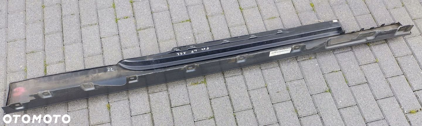 BMW 6 F12 F13 10-18 M-PAKIET LEWA LISTWA PROGOWA 8050415 A52 SPACEGRAU - 4