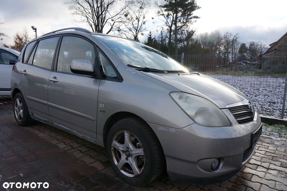 TOYOTA COROLLA VERSO I E12 2003 1D9 1.8 16V 1ZZ-FE 135KM C52 SREBRNY na części - 7