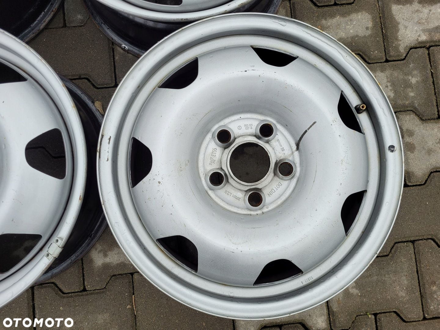FELGA STALOWA 17 VW T5 T6 Amaroc Crafter II 7j 5x120 ET55 - 2