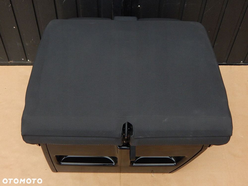 vw t5 lift t6 t6.1 fotel pasażera dwójka prawy przód ławka double grid - 10