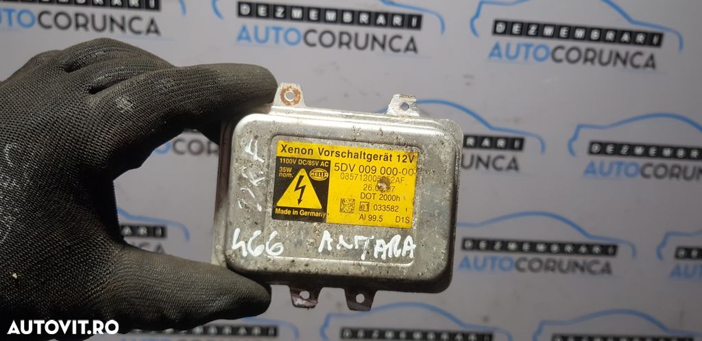 Balast Xenon Opel Antara 2006 - 2011 (466) 5DV00900000 - 1