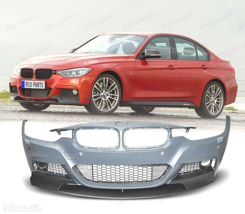 PARA-CHOQUES FRONTAL BMW F30 F31 LOOK M PERFORMANCE PDC ABS - 1