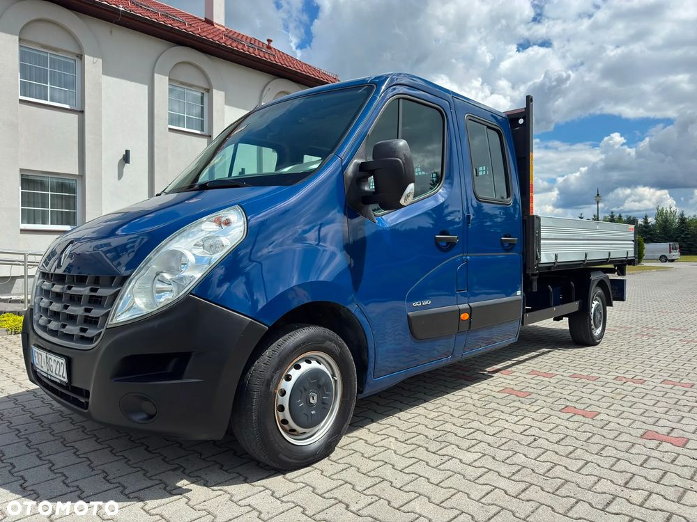 Renault MASTER L3 Klima Elektryka Wywrotka Kiper 3 stronny Doka Hak Brygadówka Serwis - 17