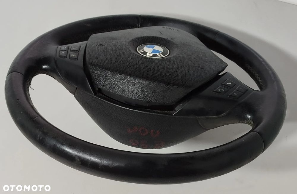 kierownica airbag skóra BMW 3 E90 05-11 - 2