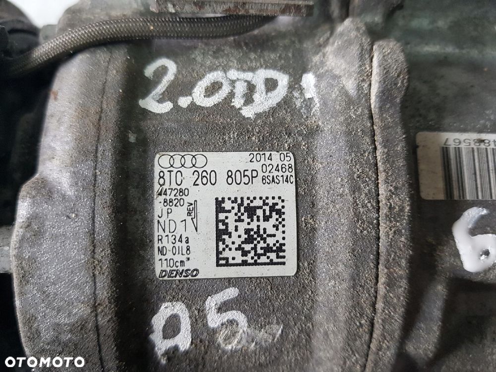 AUDI A5 8T LIFT 12-16r A4 B8 2.0 TDI SPRĘŻARKA KLIMATYZACJI 8T0260805P - 2