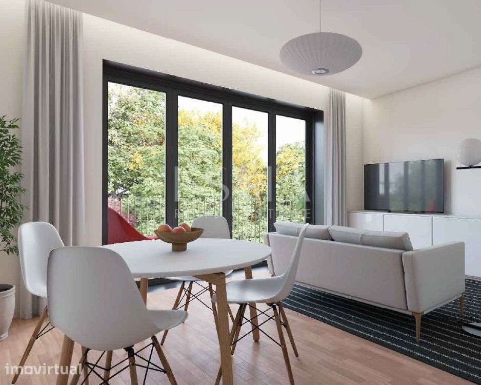 Apartamento T2 novo com terraço próximo estádio do dragão, Porto - Grande imagem: 2/9