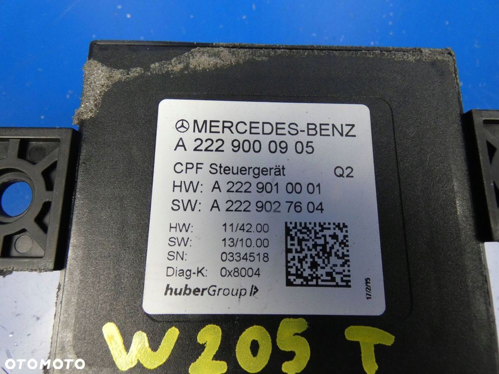 MERCEDES C KLASA W205 S W222 MODUŁ STEROWNIK KAMERY - 2