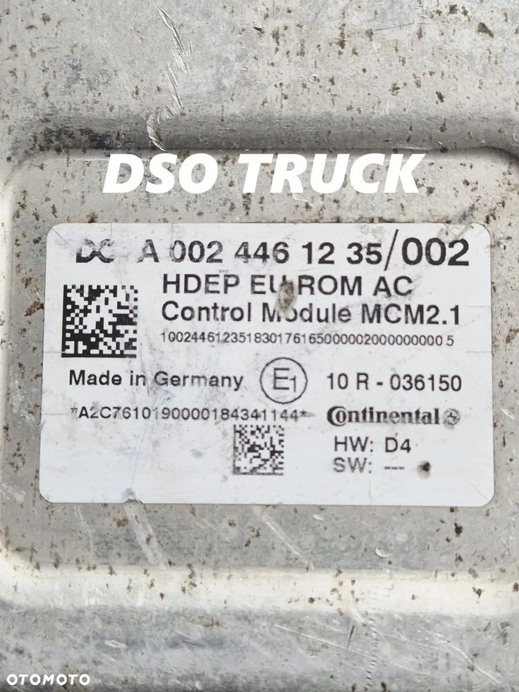 A0024461235 002 Sterownik MCM komputer silnika MP ACTROS AXOR ATEGO - 2