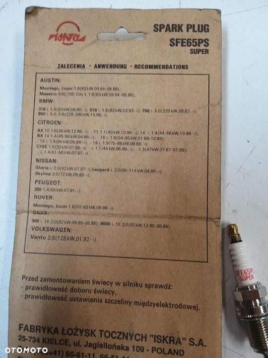 ŚWIECA BCP6ES GAZ MERCEDES  S202 C W202 CABRIOLET A124, C124, E(A124, E C124 S124 210 E W124, E W210 - 2