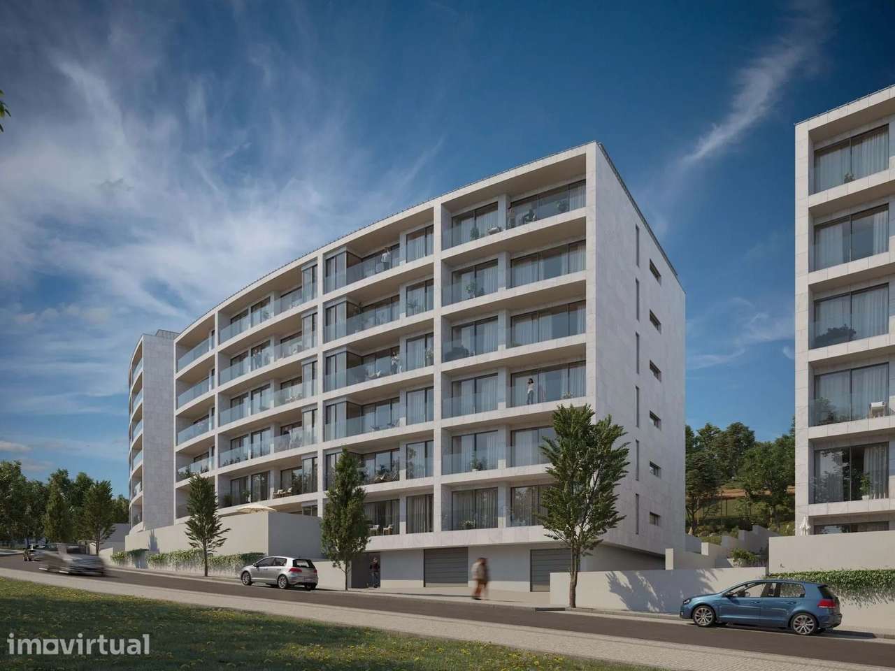 T3 Premium Vista Mar e Terraço Amplo | São Paio Apartments - Grande imagem: 2/19