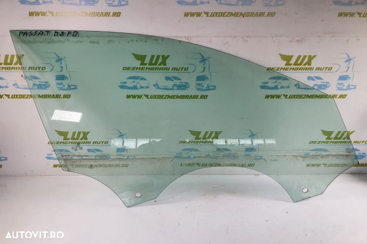 Geam sticla dreapta fata Volkswagen VW Passat B8  [din 2014 pana  2020] seria - 1