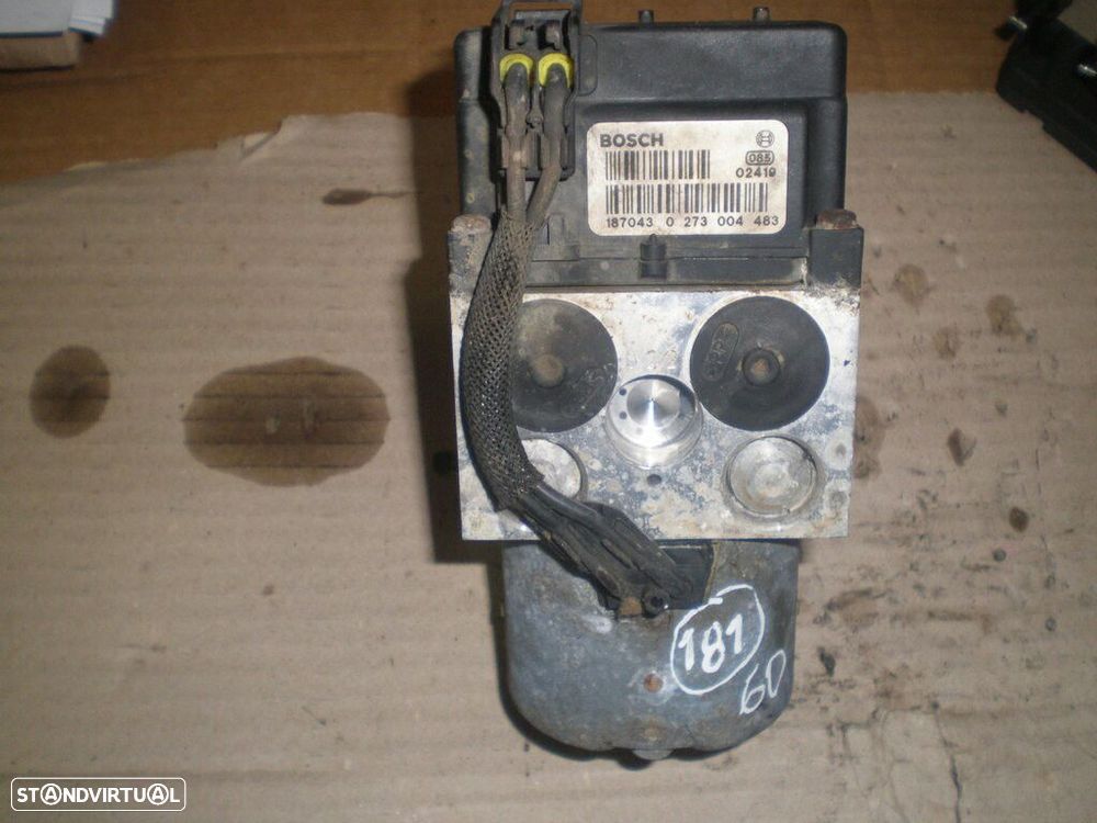 Abs 0273004483 46513088 ALFA ROMEO 156 2.4 ALFA ROMEO 156 SPORTWAGON FASE 1 2001 2.4JTD 140CV 5P CINZA ALFA ROMEO 156 FASE 1 2000 1.9JTD 105CV 4P PRETO - 1